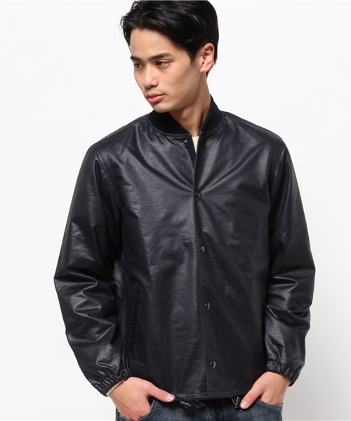 OUTLET(アウトレット)の「【Ciaopanic】コーティングインレイコーチ(その他アウター・メンズ・グレー/ネイビー・MEDIUM/LARGE)」の2枚目の写真