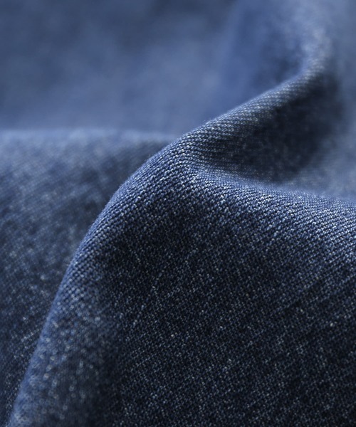 osharewalker（オシャレウォーカー）の「【廃盤】『サイドプリーツ切替デニムスカート』（デニムスカート・レディース・ブルー・FREE）」の15枚目の写真