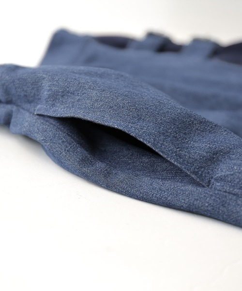 osharewalker（オシャレウォーカー）の「【廃盤】『サイドプリーツ切替デニムスカート』（デニムスカート・レディース・ブルー・FREE）」の19枚目の写真