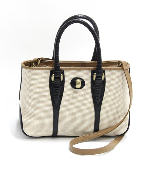 UNITED ARROWS(ユナイテッドアローズ)の「<TOFF&LOADSTONE(トフアンドロードストーン)>ハイエンドCVSミニバッグ†(ボストンバッグ・レディース・Black・フリ-)」の1枚目の写真