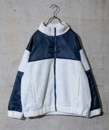 【i】シープボアジップブルゾン
