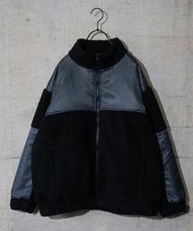 【i】シープボアジップブルゾン