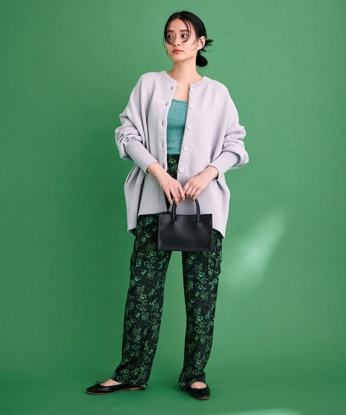 ADAM ET ROPE'（アダムエロペ）の「スクエアミニショルダーバッグ（ショルダーバッグ・レディース・チャコールグレー/ブラック/ピンク・FREE）」の6枚目の写真