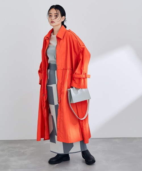 ADAM ET ROPE'（アダムエロペ）の「スクエアミニショルダーバッグ（ショルダーバッグ・レディース・チャコールグレー/ブラック/ピンク・FREE）」の12枚目の写真