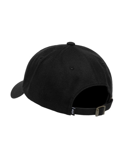 HUF（ハフ）の「ESSENTIALS TT LOGO CV 6 PANEL / HUF キャップ（キャップ・メンズ・ブラック/ブルー系その他・O/S）」の5枚目の写真