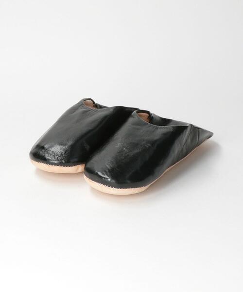 Fatima morocco（ファティマモロッコ）の「＜Fatima Morocco＞シンプル バブーシュ（ルームシューズ/スリッパ・レディース・ホワイト/モカ/ブラック・FREE）」の2枚目の写真