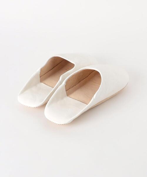 Fatima morocco（ファティマモロッコ）の「＜Fatima Morocco＞シンプル バブーシュ（ルームシューズ/スリッパ・レディース・ホワイト/モカ/ブラック・FREE）」の8枚目の写真