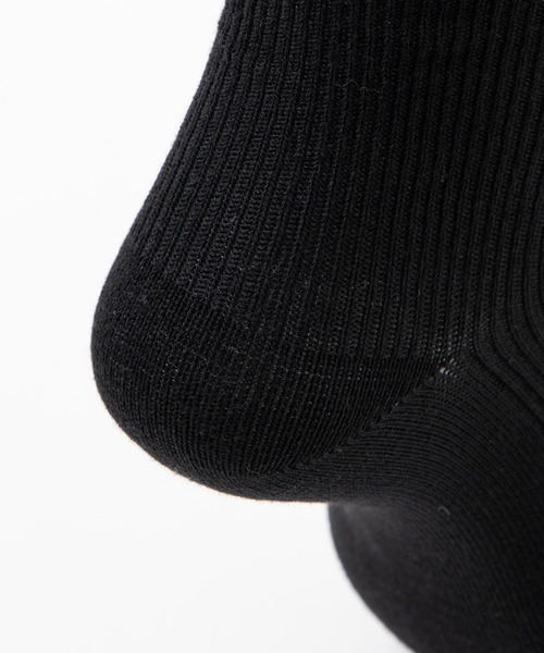 WEGO（ウィゴー）の「WEGO/細リボンパールメローソックス（ソックス/靴下・レディース・ホワイト/ブラック・23-25cm）」の6枚目の写真