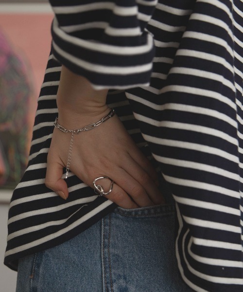 marjour(マージュール)の「CHAIN BRACELET(ブレスレット・レディース・シルバー/ゴールド・FREE)」の2枚目の写真