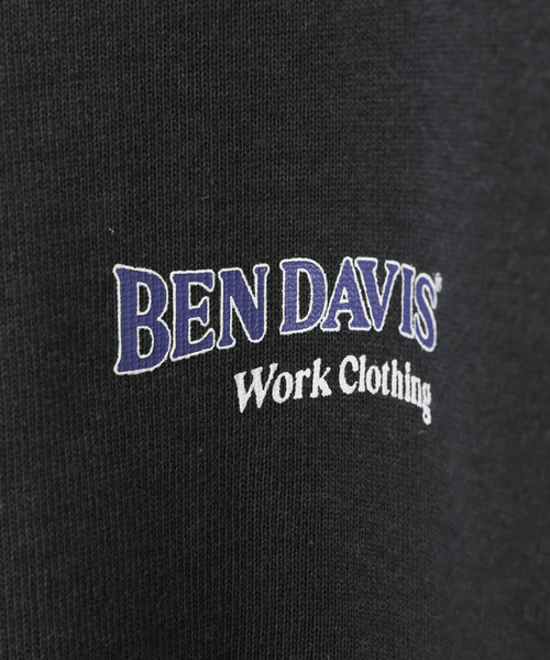 B.C STOCK(ベーセーストック)の「【BEN DAVIS / ベンデイビス】別注 workclothing プリントロンT(Tシャツ/カットソー・メンズ・ホワイト/グリーン/ブラック系その他・MEDIUM/LARGE)」の11枚目の写真