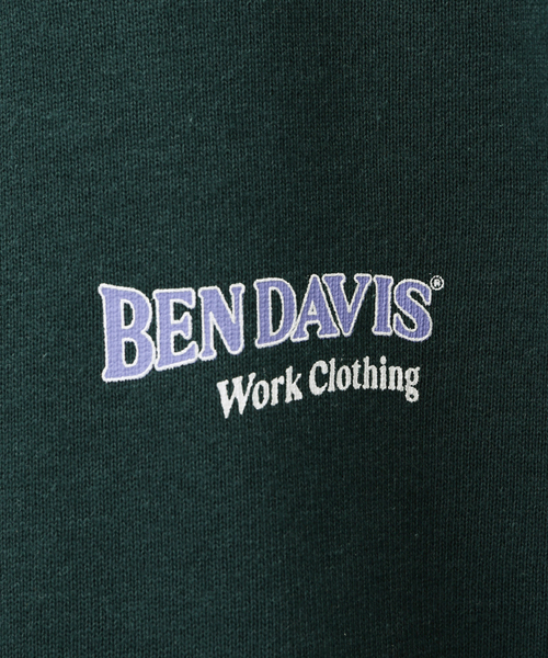 B.C STOCK(ベーセーストック)の「【BEN DAVIS / ベンデイビス】別注 workclothing プリントロンT(Tシャツ/カットソー・メンズ・ホワイト/グリーン/ブラック系その他・MEDIUM/LARGE)」の13枚目の写真