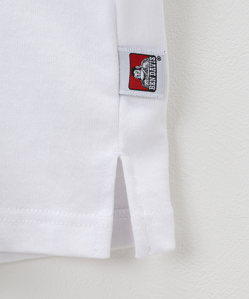 B.C STOCK(ベーセーストック)の「【BEN DAVIS / ベンデイビス】別注 workclothing プリントロンT(Tシャツ/カットソー・メンズ・ホワイト/グリーン/ブラック系その他・MEDIUM/LARGE)」の14枚目の写真
