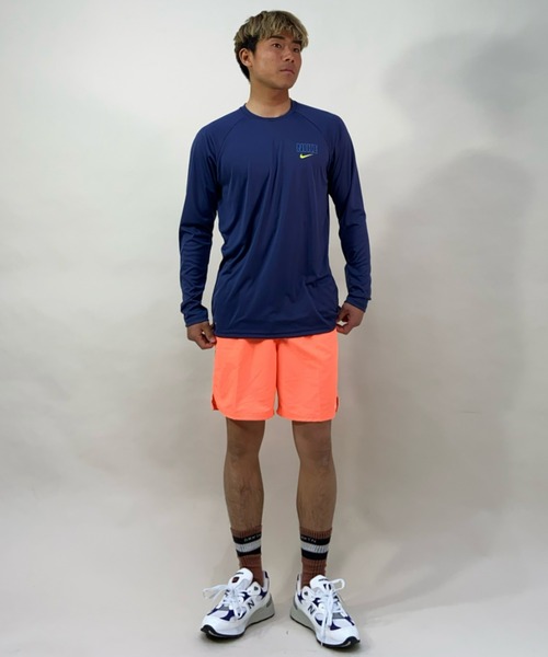 NIKE(ナイキ)の「NIKE /ナイキ 水陸両用 蛍光カラー ボードショーツ/水着 ゴムトランクス/SWIM SHORTS/ 2992030(水着・メンズ・ブルー/グレー/グリーン/ブラック/オレンジ・S/L/XL/XXL/M)」の12枚目の写真