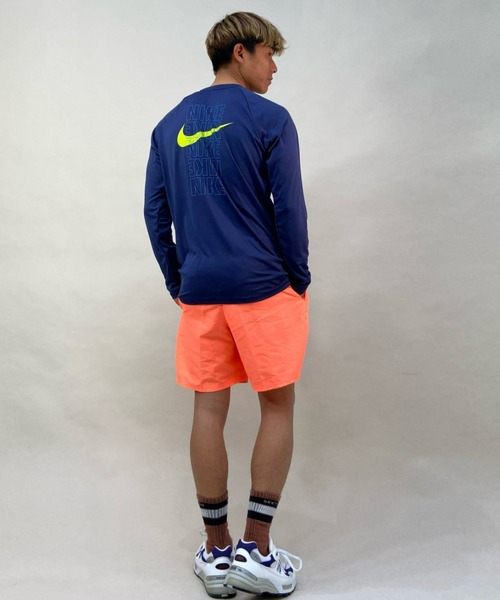 NIKE(ナイキ)の「NIKE /ナイキ 水陸両用 蛍光カラー ボードショーツ/水着 ゴムトランクス/SWIM SHORTS/ 2992030(水着・メンズ・ブルー/グレー/グリーン/ブラック/オレンジ・S/L/XL/XXL/M)」の13枚目の写真