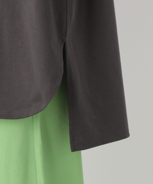 LEPSIM(レプシィム)の「オーバースリットソデパフプルオーバー 259274(Tシャツ/カットソー・レディース・グレー/オフホワイト/ブルー/ライトグリーン・FREE)」の18枚目の写真