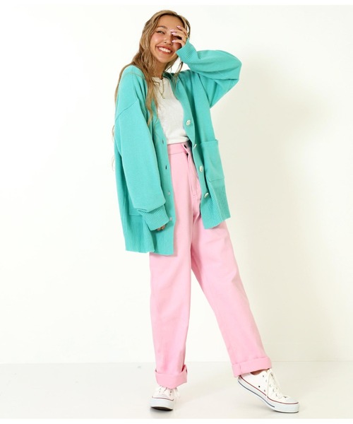 anap mimpi（アナップミンピ）の「ツイルカラーストレートパンツ（その他パンツ・レディース・ピンク/ミント/ラベンダー・FREE）」の13枚目の写真