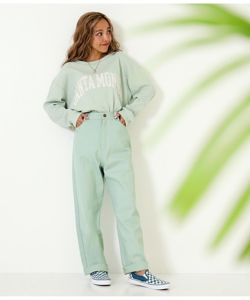 anap mimpi（アナップミンピ）の「ツイルカラーストレートパンツ（その他パンツ・レディース・ピンク/ミント/ラベンダー・FREE）」の15枚目の写真