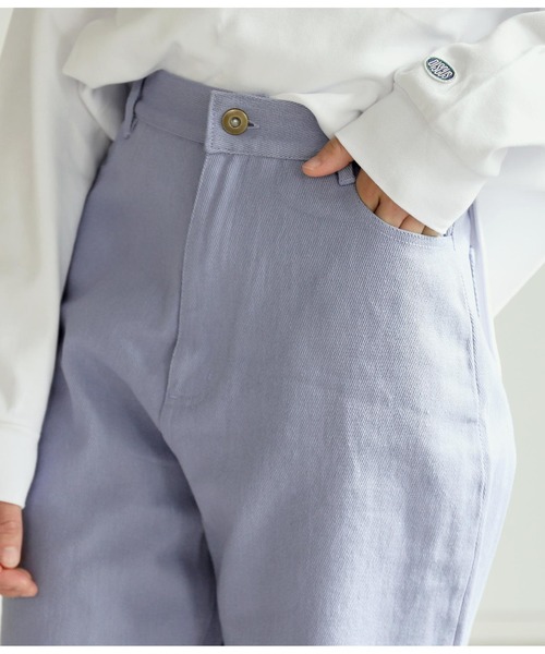 anap mimpi（アナップミンピ）の「ツイルカラーストレートパンツ（その他パンツ・レディース・ピンク/ミント/ラベンダー・FREE）」の9枚目の写真