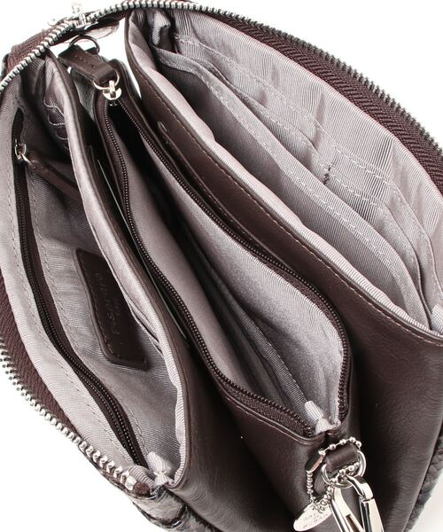 SALON de RUBAN（サロンドルヴァン）の「【SALON de RUBAN / サロン ド ルヴァン】 ミニショルダー（ショルダーバッグ・レディース・ブラック/ベージュ・FREE）」の5枚目の写真