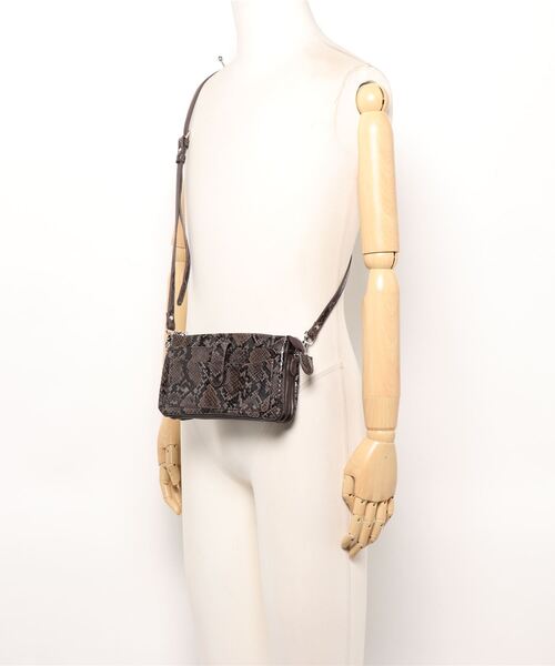 SALON de RUBAN（サロンドルヴァン）の「【SALON de RUBAN / サロン ド ルヴァン】 ミニショルダー（ショルダーバッグ・レディース・ブラック/ベージュ・FREE）」の8枚目の写真