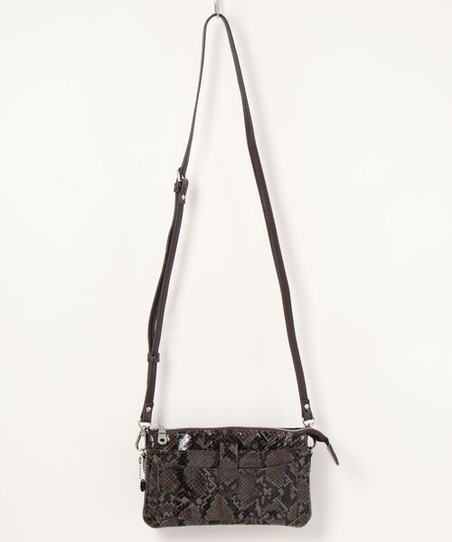 SALON de RUBAN（サロンドルヴァン）の「【SALON de RUBAN / サロン ド ルヴァン】 ミニショルダー（ショルダーバッグ・レディース・ブラック/ベージュ・FREE）」の10枚目の写真