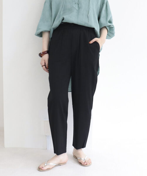 fredy emue(フレディエミュ)の「スラブタンブラー テーパードパンツ【3サイズ展開】(その他パンツ・レディース・イエロー/ブルー/ベージュ/ブラック・36/34/38)」の20枚目の写真