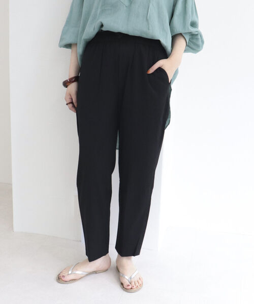 fredy emue(フレディエミュ)の「スラブタンブラー テーパードパンツ【3サイズ展開】(その他パンツ・レディース・イエロー/ブルー/ベージュ/ブラック・36/34/38)」の19枚目の写真