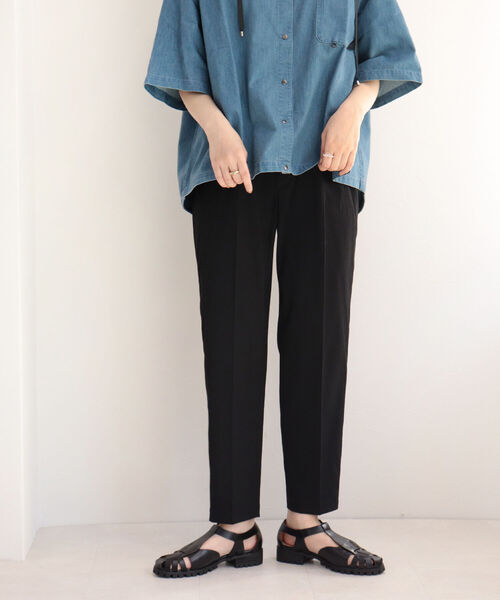 fredy emue(フレディエミュ)の「スラブタンブラー テーパードパンツ【3サイズ展開】(その他パンツ・レディース・イエロー/ブルー/ベージュ/ブラック・36/34/38)」の16枚目の写真