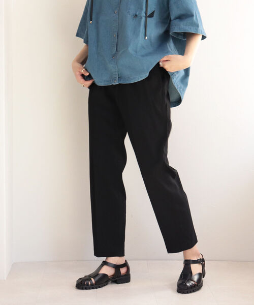 fredy emue(フレディエミュ)の「スラブタンブラー テーパードパンツ【3サイズ展開】(その他パンツ・レディース・イエロー/ブルー/ベージュ/ブラック・36/34/38)」の12枚目の写真