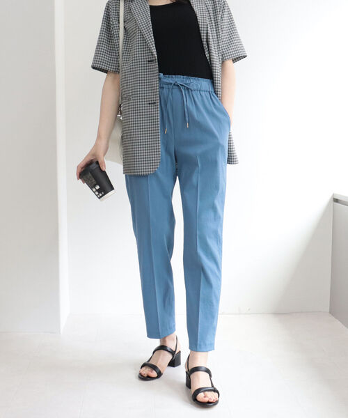 fredy emue(フレディエミュ)の「スラブタンブラー テーパードパンツ【3サイズ展開】(その他パンツ・レディース・イエロー/ブルー/ベージュ/ブラック・36/34/38)」の7枚目の写真