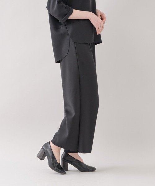 malla（マーラ）の「malla アクアジャージーパンツ（その他パンツ・レディース・ブラック/ベージュ・FREE）」の8枚目の写真