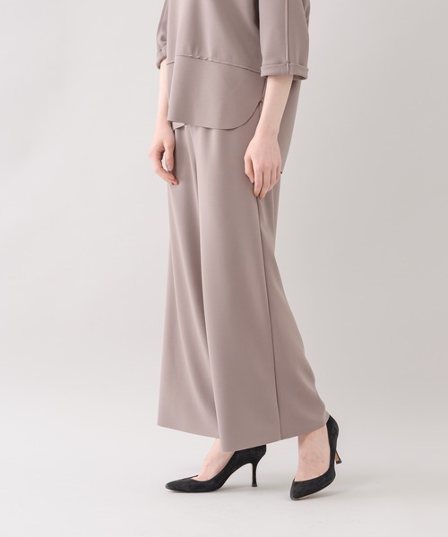 malla（マーラ）の「malla アクアジャージーパンツ（その他パンツ・レディース・ブラック/ベージュ・FREE）」の14枚目の写真