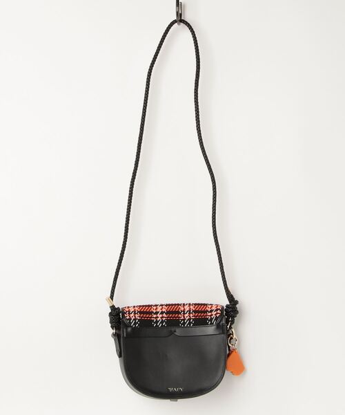A BATHING APE(アベイシングエイプ)の「BPY TWEED CROSSBODY BAG(ショルダーバッグ・レディース・オレンジ・FREE)」の5枚目の写真