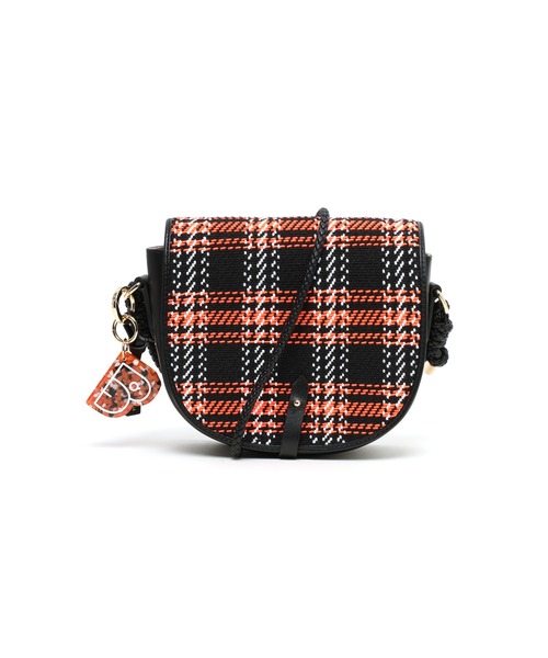 A BATHING APE(アベイシングエイプ)の「BPY TWEED CROSSBODY BAG(ショルダーバッグ・レディース・オレンジ・FREE)」の8枚目の写真