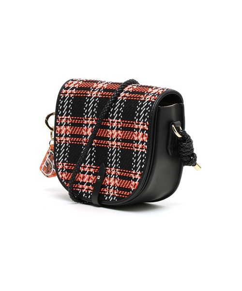 A BATHING APE(アベイシングエイプ)の「BPY TWEED CROSSBODY BAG(ショルダーバッグ・レディース・オレンジ・FREE)」の9枚目の写真