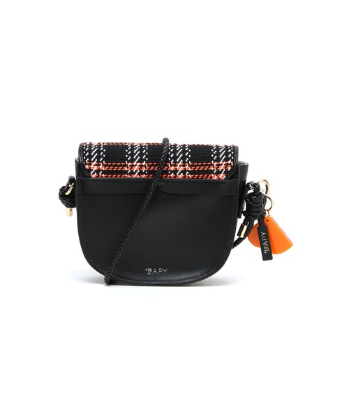 A BATHING APE(アベイシングエイプ)の「BPY TWEED CROSSBODY BAG(ショルダーバッグ・レディース・オレンジ・FREE)」の11枚目の写真