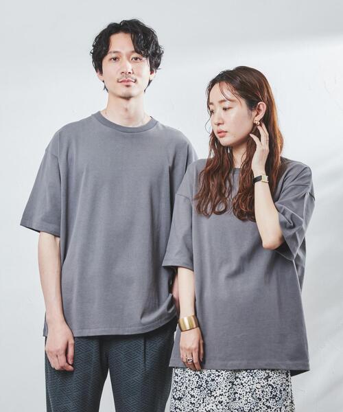 coen（コーエン）の「リラックスフィットベーシックTシャツ（Tシャツ/カットソー・メンズ・ホワイト/ライトグレー/ブラック/グレー/ライトブルー/モカ・X-LARGE/LARGE/MEDIUM/SMALL）」の4枚目の写真