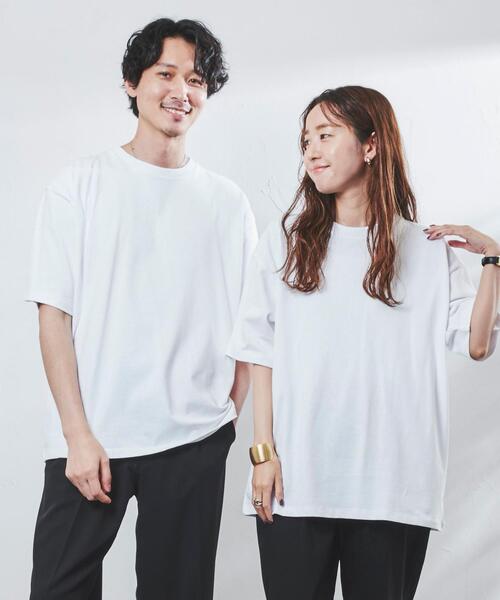 coen（コーエン）の「リラックスフィットベーシックTシャツ（Tシャツ/カットソー・メンズ・ホワイト/ライトグレー/ブラック/グレー/ライトブルー/モカ・X-LARGE/LARGE/MEDIUM/SMALL）」の2枚目の写真