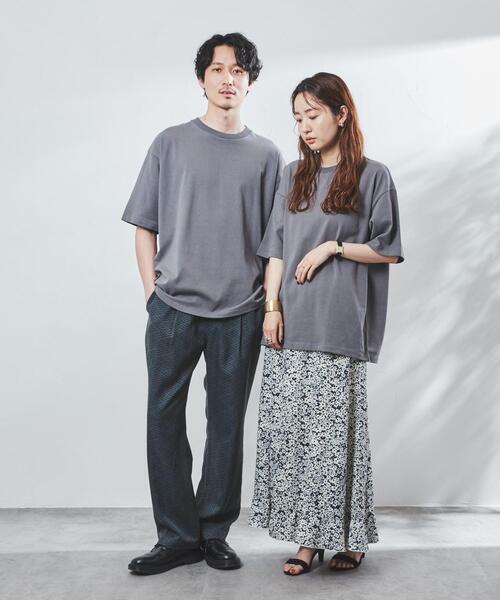 coen(コーエン)の「リラックスフィットベーシックTシャツ(Tシャツ/カットソー・メンズ・ホワイト/ライトグレー/ライトブルー/ブラック/グレー/モカ・SMALL/MEDIUM/LARGE/X-LARGE)」の22枚目の写真