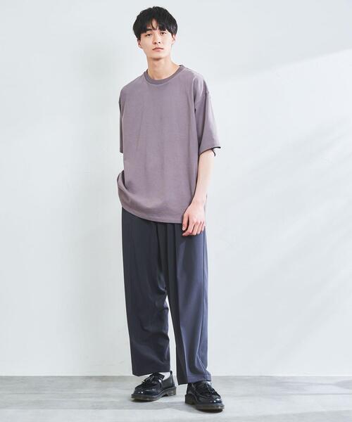 coen（コーエン）の「リラックスフィットベーシックTシャツ（Tシャツ/カットソー・メンズ・ホワイト/ライトグレー/ブラック/グレー/ライトブルー/モカ・X-LARGE/LARGE/MEDIUM/SMALL）」の21枚目の写真