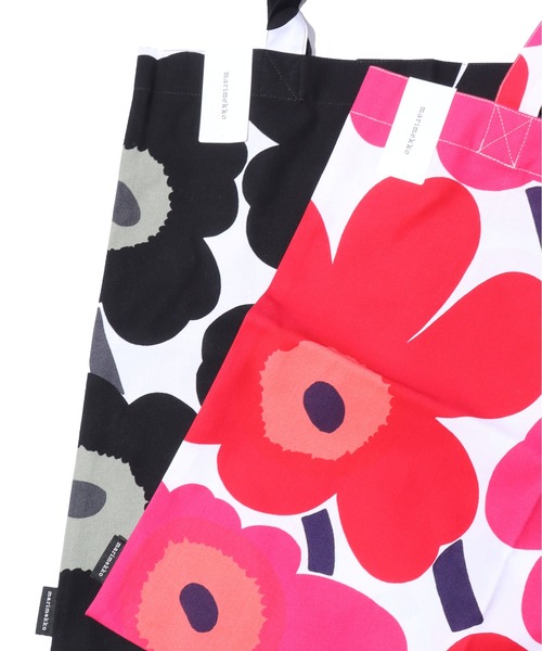 marimekko（マリメッコ）の「marimekko/マリメッコ  PIENI UNIKKO BAG トートバック（トートバッグ・レディース・レッド系その他/ブラック系その他/ブラック×ホワイト・ONE SIZE）」の14枚目の写真