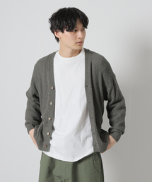 【j.s.homestead】LINEN MIX TAPE YARN ニットカーディガン