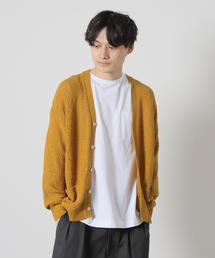 【j.s.homestead】LINEN MIX TAPE YARN ニットカーディガン