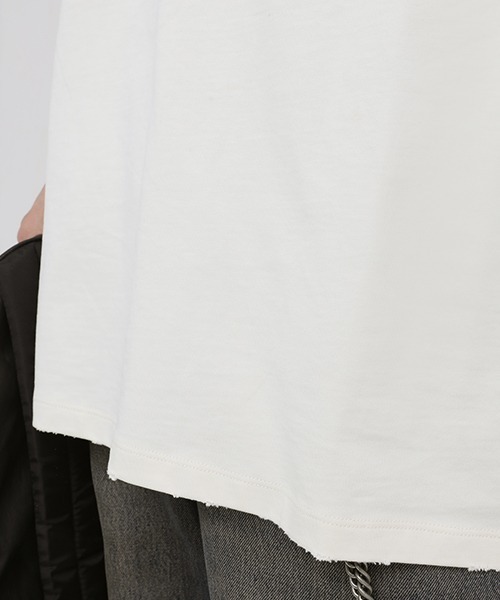 MASONPRINCE(メイソンプリンス)の「【MASONPRINCE】Oversized paint print sleeveless TEE BX3024(タンクトップ・メンズ・アイボリー/ブラック・S/M/L)」の13枚目の写真
