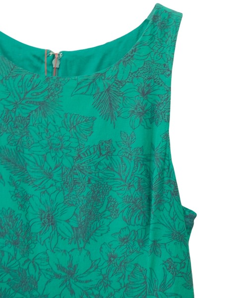 DOLLUPOOPS(ドールアップウップス)の「フラワーアニマルプリントマキシワンピース(ワンピース・レディース・ライトイエロー/グリーン・38)」の5枚目の写真