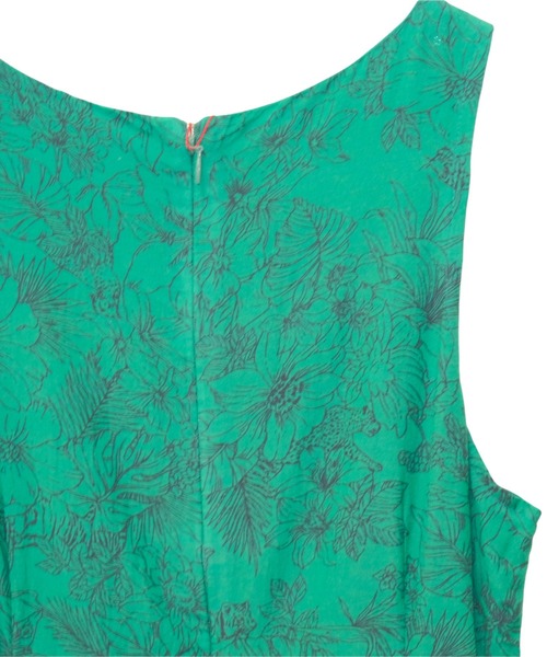 DOLLUPOOPS(ドールアップウップス)の「フラワーアニマルプリントマキシワンピース(ワンピース・レディース・ライトイエロー/グリーン・38)」の18枚目の写真