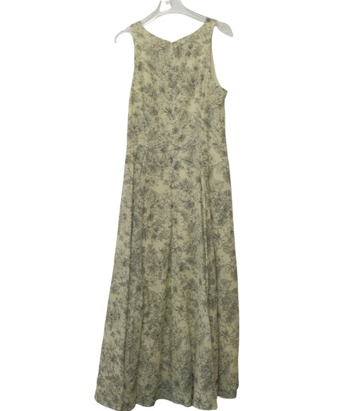 DOLLUPOOPS(ドールアップウップス)の「フラワーアニマルプリントマキシワンピース(ワンピース・レディース・ライトイエロー/グリーン・38)」の8枚目の写真