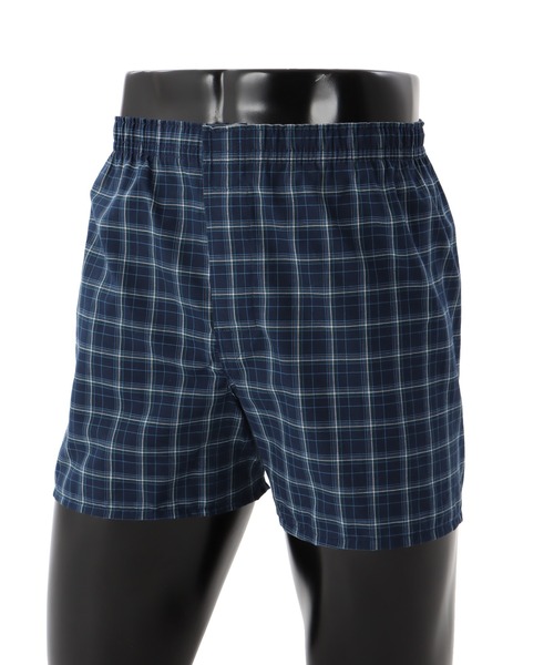 HANES（ヘインズ）の「【Hanes/ヘインズ】メンズ グローバルバリューライン トランクス（トランクス・メンズ・ブルー/ネイビー/レッド系その他/レッド/その他12/インディゴブルー/ブラック系その他/チャコール・MEDIUM/LARGE/X-LARGE）」の4枚目の写真