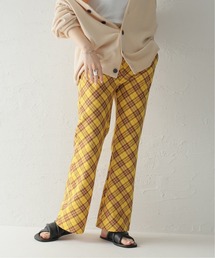 バイアスチェックパンツ