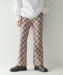バイアスチェックパンツ